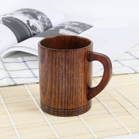 Čvrsto drvo Retro drvena drvena kafa Izolacija Drveni čaj čaja Jujube Drvena kupa