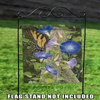 Toland Home Garden Jutro Glory Monarch Cvjetni leptir zastava dvostrano