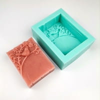 Slatke silikonske sapune u obliku ptica, DIY sapuna izrada setova ručno izrađene torte za svijeće pokloni