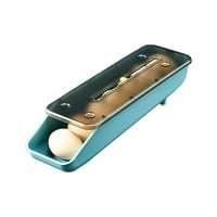 RIAPAWEL Automatski držač za kotrljanje jaja za hladnjak klizač Dizajn jajeta za hladnjače jaje