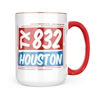 Neonblond Houston, T crvena plava krila poklon za ljubitelje čaja za kavu