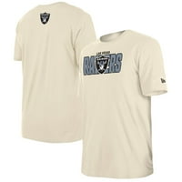 Muški novi ERA krema Las Vegas Raiders NFL nacrt majice