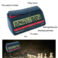 Chess Clock Kineski šahovski goshovi Igre Timer Clock Game Timer šahov Digitalni tajmer Nacrt Clock