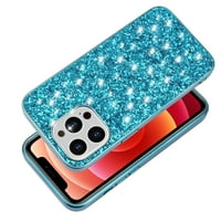 Allytech Glitter Plus za Apple iPhone Plus - Luksuzni bling sjajni dizajn stražnji poklopac za djevojčice