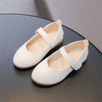Leey-World Toddler Cipele Ljeto i jesenski modni slatke djevojke casual cipele okrugli nožni boju bijela