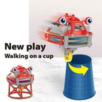Kreativni čarobni tumbler Unicycle Robot Električni igrački Zanimljivi pokloni C8O5
