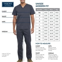 Cherokee radna odjeća profesionalci Muška i ženska pilinga Top džepne bez V-izrez WW605