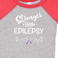 Mektastična epilepsija Mesec sa svijesti o vrpci Girbon BABY Girl Bodysuit