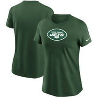 Ženski Nike Green New York Jets logotip suštinska majica