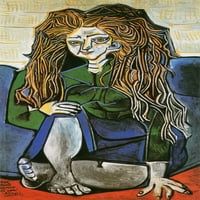 Portret madam H.P., Picasso - platna ili štamparska zida Art