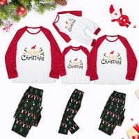 Pseurrlt Christmas Kids Božićni pidžami Ispis dječaka 'pidžama organski pamuk božićne pidžame djeca