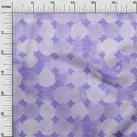 Onuproone svilena tabby ljubičaste tkanine geometrijske akvaretne plovne plovne projekte Polka Craft