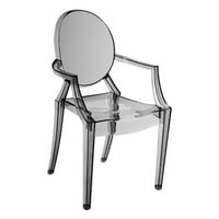 Louie Moderna plastična ručica ručno stolica