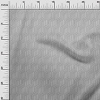 Onuone pamučne svilene sive tkanine apstraktne strugotine Stripe za prelazak ispisuju šivanje tkanine