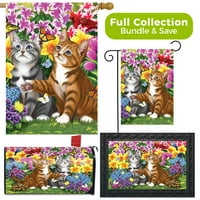 Vrtna mačića Proljetna kolekcija dizajna Cvjetna Briarwood Lane