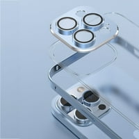 Magnetska futrola za iPhone Pro Clear Prozirni metalni poklopac okvira, Čvrsti vojni razreda Kompanar