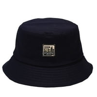 Sayhi Hat Basin Ribarski modni šešir za sunčanje šešir kašike Ženski tisak vanjski bejzbol slatka crna