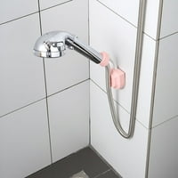 HI.Fancy nosač držač zidova plastični 360 ° Podesivo kupaonicu, ružičasta