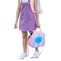 DCoolmoogl KidsBO Izolirani ručak Bo za djevojke Rainbow Jedinstvena torba, Djevojka Bento kutije s