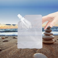 Transparentne vrećice za usisavanje mlaznica Prijenosne torbe za piće pića pića za piće sa lijevkom