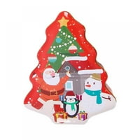 Tinplate Candy Cookie Bo Christmas Conteating Tin BO Creative Cookie Jar biskvit pokloni kontejner za