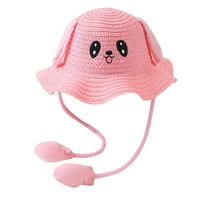 Ljetna beba sunčana šešir zračne vrećice sunčani šešir sa ušicom djeca zečja slamna šešir kapu za dječake