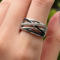 Hanxiulin Diamond Ring za žene Modni nakit Popularni dodaci