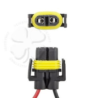 H h h glava lampica za lampicu ženske utičnice žice adapteri konektori