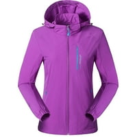 Zimski kaputi za Women Plus Veličina Ženska odjeća na otvorenom i vjetrom i prozračna odjeća za prevelike sprintere