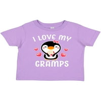 Inktastic volim svoje gramp sa slatkim pingvinom i srcima poklon toddler toddler djevojka majica
