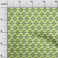 Onuone organski pamuk poplin Twill tkaninski dijamant Geometrijski ispis tkanina sa širokim dvorištem