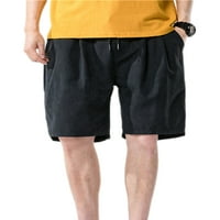 Niveer muški leisure Solid Color Mini pantalone muškarci klasični fit plaža kratke hlače elastična struka