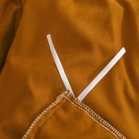 Pomicanje premještenog narančaste posteljine Poklopac prekrivača Twin Twin Tri sloja Pom Poms uzorak