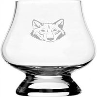 Galgo Espanol Španski Greyhound TheMed Etched 6.5oz Glencairn Whiskey Glass