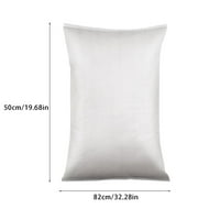 Rovga oprema za pohranu Film-obložena bijela tkana torba 50 * Film-obložena bijela pločica od poplave
