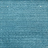 Ahgly Company Zatvoreni trg Savremeni plavi Ivy Plavi apstraktni prostirki, 4 'kvadrat