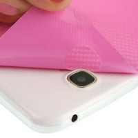 Skinomi Techskin - ružičasti karbonski vlaknski zaštitnik kože i ekrana za Blu Win jr LTE