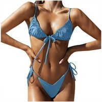 Nova proljetna moda svježi trendovi i stilovi, axxd bikini set kupaći kostim dvije napunjene pasove