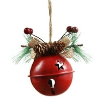 Viseći ukrasi u čišćenju Božićno zvono Privjesak Metal Bell Ornament Božićni ukrasi Privjesak