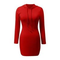 Ženske haljine Ženska Boho haljina V-izrez bez rukava bez rukava Srednja sunčana haljina crvena s