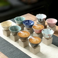 100ml sirova posutka lijevka kafe šalica s bazom ručno rađenim japanskom stilom Latte cappuccino čaj