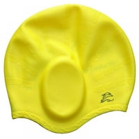 Unizno plivanje kape za zaštitu uha, silikonske kape za plivanje za kratku dugu kosu, vodootporni fleksibilni