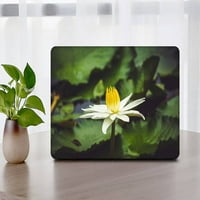 KAISHEK HARD SHELL CASE STORA SAMO Kompatibilni MacBook Pro S - A A A A A + crna poklopac tastature, cvijet 0207