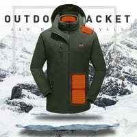 Kiplyki Cleariance Fall Jackets za muškarce Vanjska topla odjeća zagrijana za vožnju skijanja ribolovom