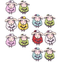 Crtani ovčji gumb DIY ukrasna gumba za odjeću za šivanje pletenja