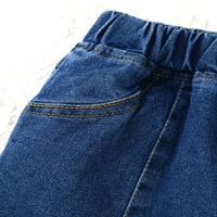 Yizyif dječje djevojke casual flared traper hlače s srednjim usponom čizme sječe Jeans školski nošenje
