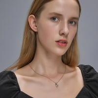 Frehsky ogrlice za žene ogrlica od grožđa mali svježi dijamantski privjesak za voće slatka