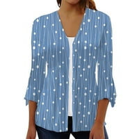 Ženska bluza bluza Outerwear Dužina rukav Ležerni odmor Basic gumba