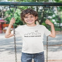 Napravljeno u Fort Myers majica Toddler -Shartprints dizajni, mališani