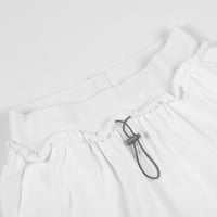 Ženske labave teretne hlače Retro Multi džep niska kopča sa niskim strukom Slim ravne tkane casual pantalone